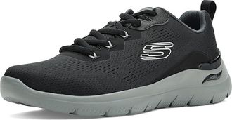 Skechers Arch Fit Summits Mens Shoes Black/Charcoal : 10.5 3E - Extra Wide, Synthetic