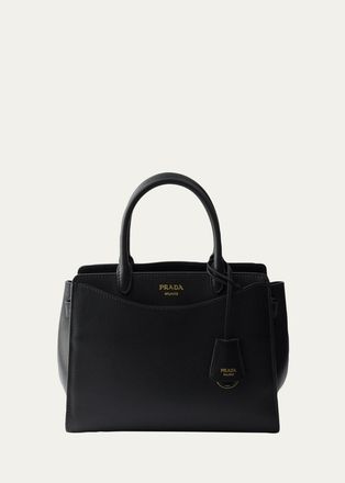 Prada Prelude Medium Leather Top-Handle Bag