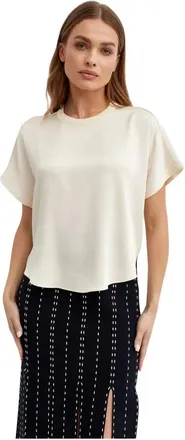 SIMKHAI Donna, Top, Beige, S, new