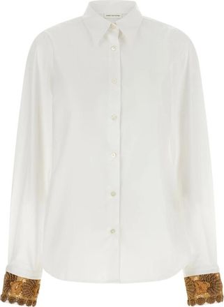 Dries Van Noten Mujer, Blusas y Camisas, Blanco, Talla: M