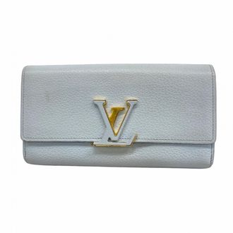 Louis Vuitton Blue Long Wallet (Bi-Fold) (Pre-Owned)