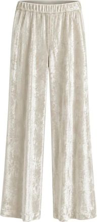 Jucca Pantalones Anchos - Trousers - Mujer - Beige - XS