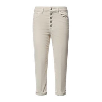 Dondup Cropped Jeans - female - Dondup - Cropped Jeans - Beige - W29 - Jeans
