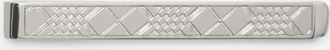 Burberry Engraved Check Tie Bar