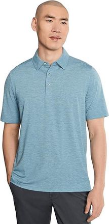 Johnston & Murphy Xc+ Apex Performance Polo Mens Clothing Green Heather : 2XL, Polyester/Rayon/Spandex