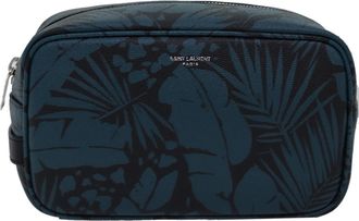 Saint Laurent Blue Leather Clutch Bag (Pre-Owned)