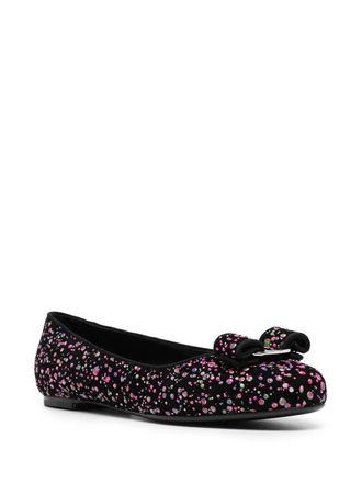 Ferragamo Varina Flat - Black