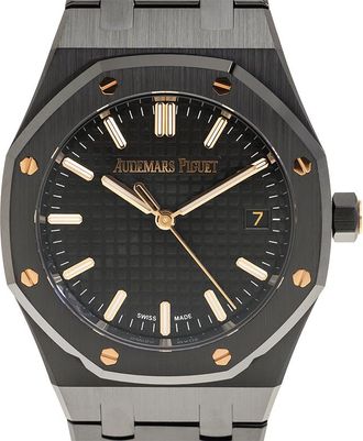 Audemars Piguet Royal Oak Automatic Black Dial Ladies Watch 77350CE.OO.1266CE.03.A
