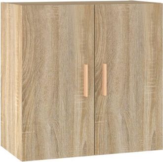 vidaXL Armario De Pared Madera Contrachapada Roble Sonoma 60x30x60 Cm Vidaxl