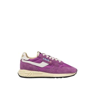 Autry Sneakers, female, Purple, Size: 10 US Woman Reelwind Running Nylon Suede Sneakers