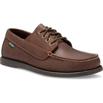 Eastland Falmouth Moc Toe Derby in Bomber Brn at Nordstrom, Size 10.5