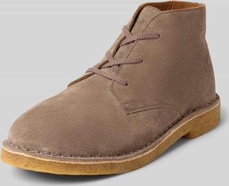 Selected Boots aus Rindsvelours Modell RICCO in Beige, Größe 40