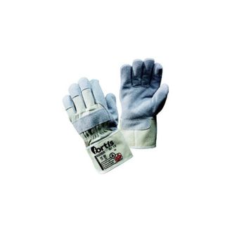 Fortis Fortis - Guantes de cuero vacuno desdoblado -Rigger- T10 (Por 12)