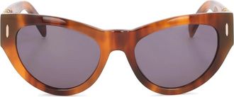 Kazar Cat-eye Zonnebril - Dames - Zonnebrillen - Bruin - ONE Size - Accessoires
