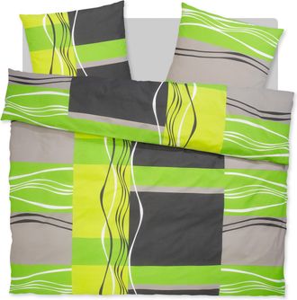 My Home Bettwäsche »Kelian« 3 tlg. in verschiedenen Qualitäten, gemusterte Bettwäsche
