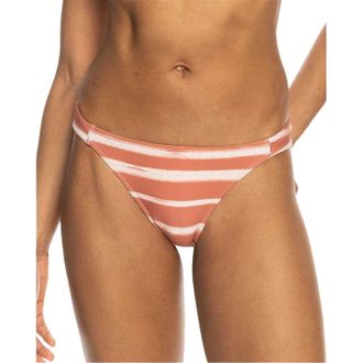 Roxy Dames/Dames Gestreept Strand Bikinibroekje met Lage Rise (Oranje)