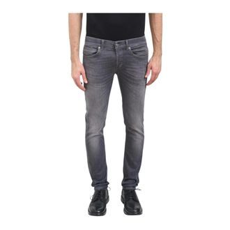 Dondup Slim-fit Jeans, male, Gray, Size: W30 George Jeans