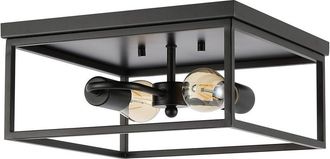 Safavieh Dunne 2-Light 13In Flush Mount