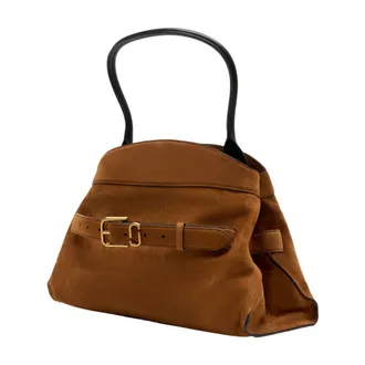 Marc Jacobs Womens Shoulder Bag Brown Cowhide