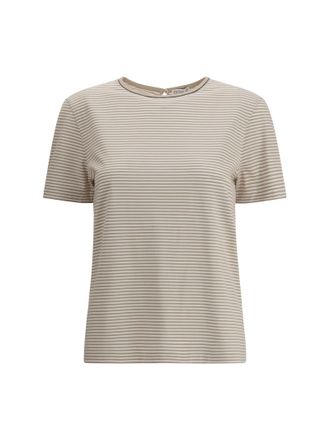 Brunello Cucinelli Striped Jersey T-shirt
