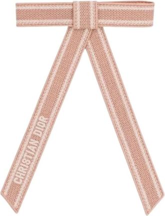 Dior Pre-owned Twist Barrette - Dames - Vintage Accessoires - Roze - ONE Size - Vintage