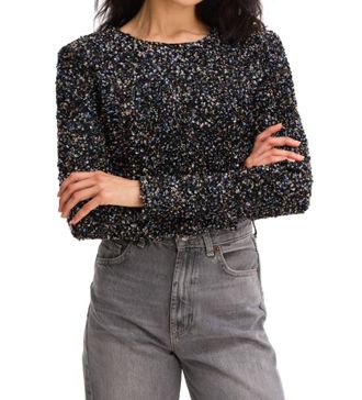 Allison New York Rory Top In Black Multi