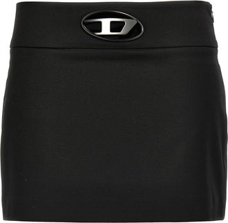 Diesel O-Dixy Gonne Nero-Donna