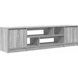 vidaXL Vidaxl - Mueble De Tv Sonoma Gris 188,5x41x50 Cm Madera De Ingenier&iacute;a