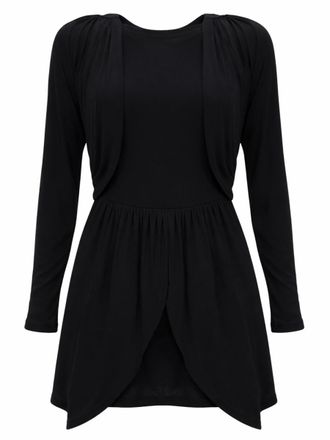 Isabel Marant Niamae Viscose Draped Overlay Mini Dress
