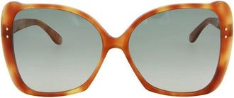 Gucci GG0471S003 Butterfly Full Rim Sunglasses - Havana