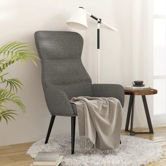 vidaXL Sill&oacute;n De Relax De Tela Gris Claro Vidaxl