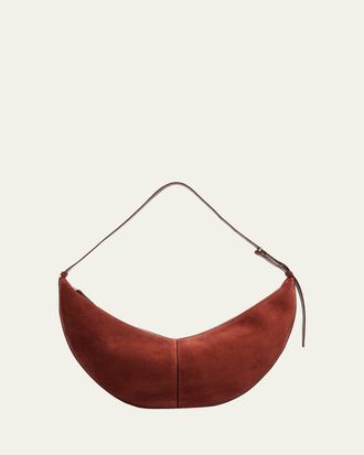 Proenza Schouler Slide Suede Hobo Bag