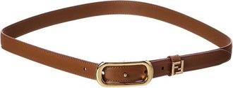 Fendi Fendi Ff Leather Belt