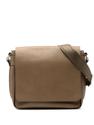 Louis Vuitton 2013 Taiga Roman PM crossbody bag - Bruin