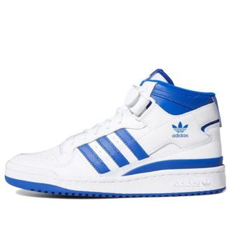 adidas (WMNS) adidas Forum Mid White Royal Blue G57985