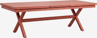 Sklum Mesa De Comedor Rectangular Extensible En Aluminio Karena Sklum 240 - 300 X 100 Cm