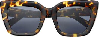 Freyrs Eyewear Portofino Cat Eye Sunglasses in Tortoise at Nordstrom