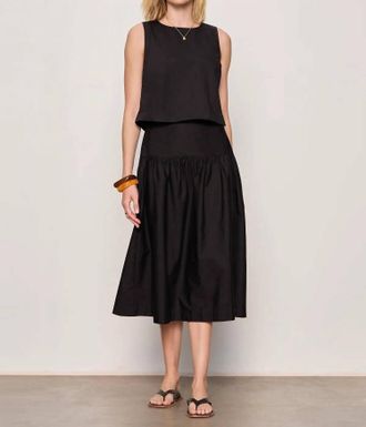 Sanctuary Matter Of Time Poplin Skirt In Black