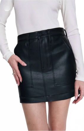 Pistola Denim Skye Mini Skirt In Black