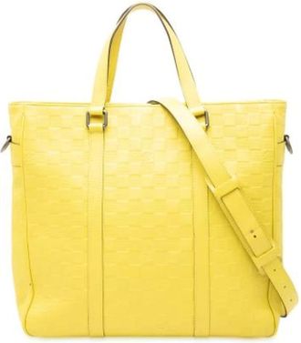 Louis Vuitton Pre-owned Tote Bags, female, Yellow, Size: ONE SIZE Pre-owned Vintage Tote Bag
