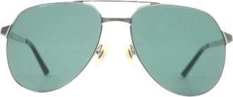 Cartier Pre-owned Accessories, male, Gray, Size: ONE SIZE Pre-owned Santos Dumont Sunglasses
