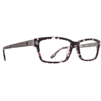 Spy Ladies Purple Rectangular Eyeglass Frames HEIDIPLUMCAMOTORT54