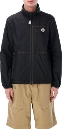 Moncler Black Mock Collar Jacket