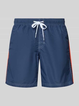 Sundek Badehose mit elastischem Bund Modell UNI SHORTS NEON in Marine, Gr&ouml;&szlig;e XXL