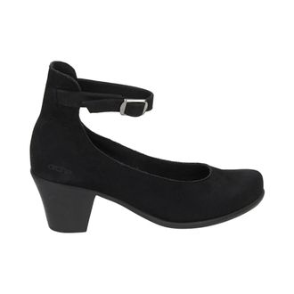 Melluso Zwarte leren pumps - Dames - Schoenen - Zwart - Maat: 40 1/2 EU Leer