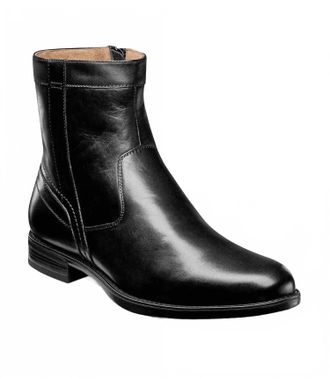 Florsheim Mens Midtown Zip Boot In Black