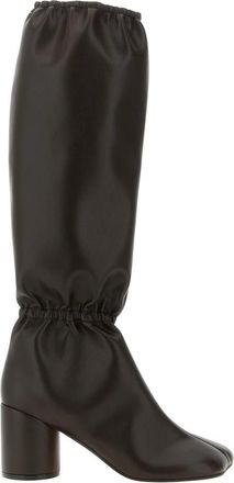 Maison Margiela Anatomic Hoge Laarzen - Dames - Laarzen met Hak - Bruin - 37 1/2 EU - Schoenen