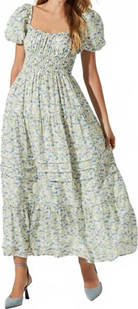 Astr Florentina Maxi Dress In Floral
