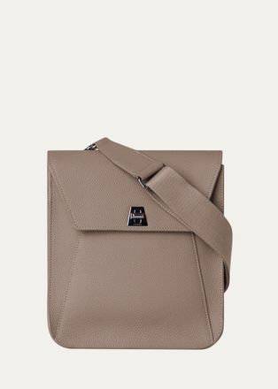 Akris Anouk Small Leather Messenger Bag