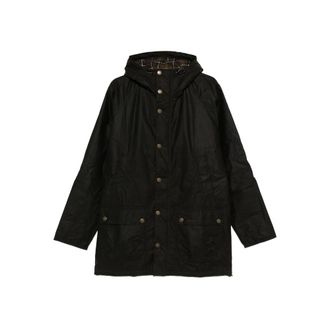 Barbour Hooded Snap-fit Coat